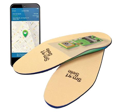 wearable gps tracking insoles